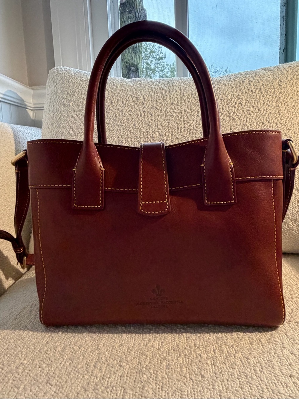Dooney & Bourke Florentine Amelie Crossbody Tote - Picture 3 of 12